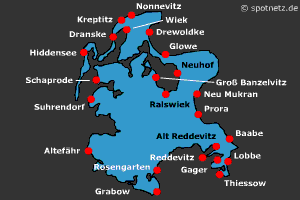 Übersicht Rügen
